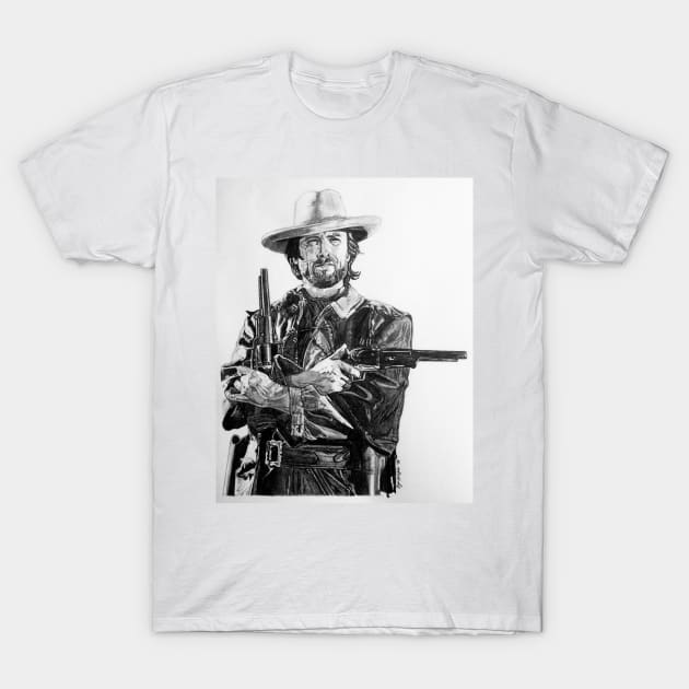 Clint Eastwood T-Shirt by BryanWhipple